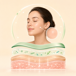 Skin clears from within