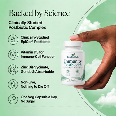 PureHeal Labs Immunity Postbiotics