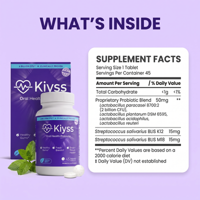 Kiyss Oral Health Probiotics